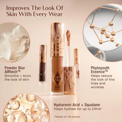 Charlotte Tilbury Airbrush Flawless Crease-Proof Long-Wear Blur Concealer with Hyaluronic Acid