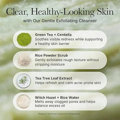 Arencia Refresh green rice mochi cleanser