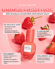 Glow Recipe Strawberry Smooth BHA+AHA Salicylic Serum Enchanted Belle Pakistan