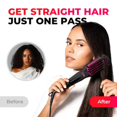 TYMO iONIC - Hair straightening brush