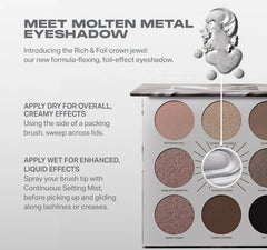 Morphe Going TO Platinum EyeShadow Palette