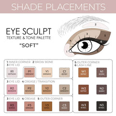 NATASHA DENONA Eye Sculpt Texture & Tone Eyeshadow Soft Palette