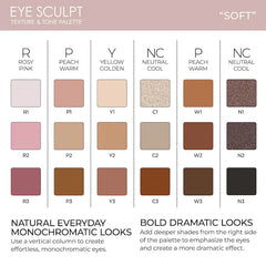 NATASHA DENONA Eye Sculpt Texture & Tone Eyeshadow Soft Palette
