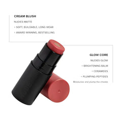 NUDESTIX Nudies Matte Blush + Glow Core