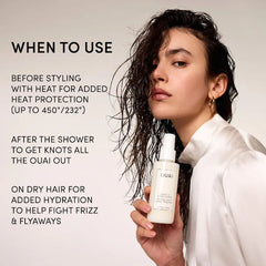 OUAI Detangling and Frizz Fighting Leave In Conditioner 140 Ml