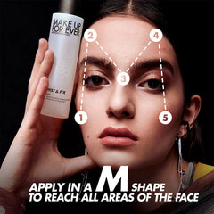 Makeup For Ever - Long-lasting hydrating setting spray MIST & FIX - MINI 30 ML