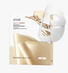 ANUA - Rice 70 + Ceramide Glow Collagen Mask Pack