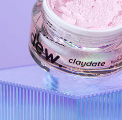 Dew of the Gods- Claydate Hya-Activated Pink Clay Mask 120g