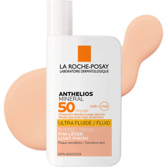 LA roche posy Spf 50 Ultra fluide Lotion tinted Light finish 50ML