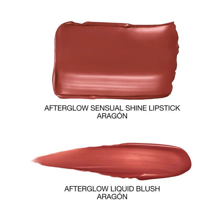 Afterglow Lipstick & Mini Liquid Blush Duo