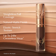 Charlotte Tilbury  Airbrush Flawless Crease-Proof Long-Wear Blur Concealer with Hyaluronic Acid