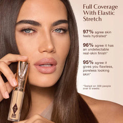 Charlotte Tilbury  Airbrush Flawless Crease-Proof Long-Wear Blur Concealer with Hyaluronic Acid