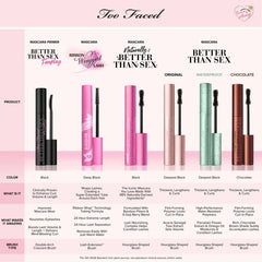 Too Faced Better Than Sex Volumizing & Lengthening Mascara - Chocolate