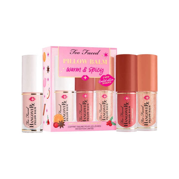 TOO FACED - Pillow Balm Warm & Spicy Lip Balm Trio Set