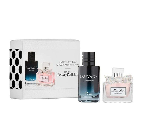 Dior Perfume Set for Men and Women Birthday Gift Set Sephora (Miss Dior - Sauvage)