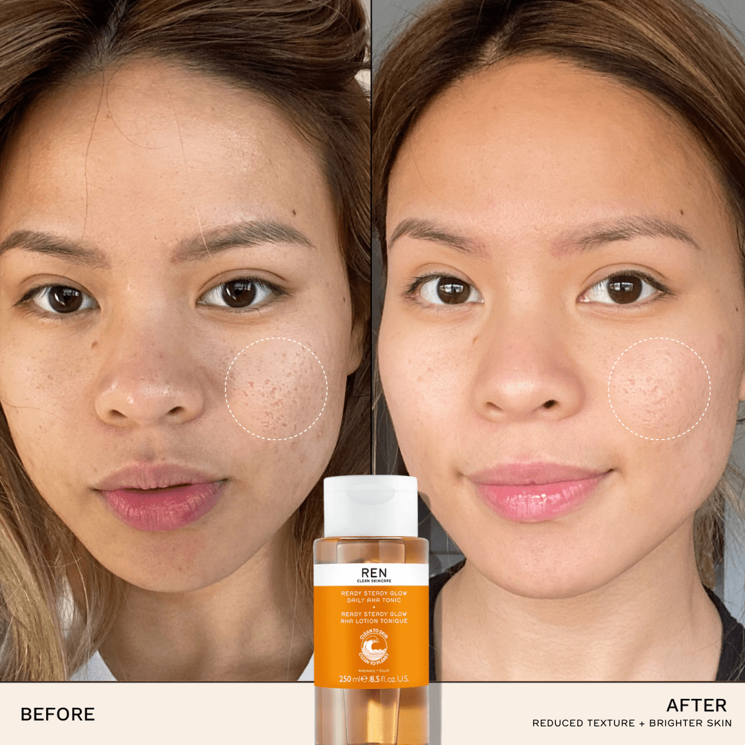 Ren Skin Care Radiance Ready Steady Glow Daily AHA Tonic