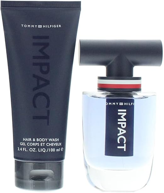 Tommy Hilfiger IMPACT 2 PC. Gift Set - Eau De Toilette and Hair & Body Wash