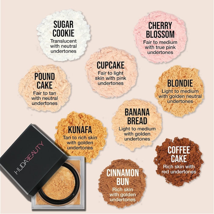 Huda Beauty Easy Bake Loose Baking & Setting Powder Full  SIze