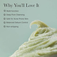 Arencia Refresh green rice mochi cleanser