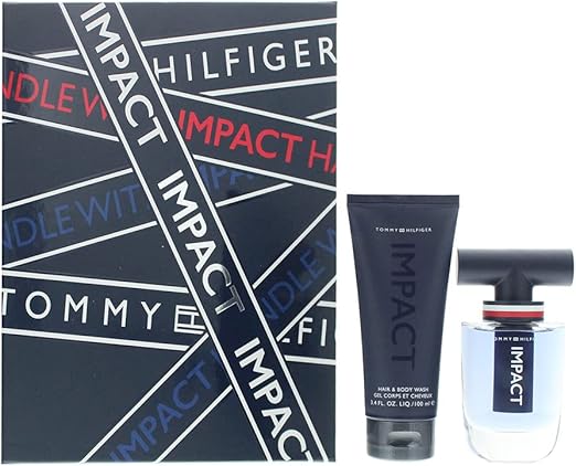 Tommy Hilfiger IMPACT 2 PC. Gift Set - Eau De Toilette and Hair & Body Wash