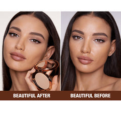 Charlotte tilbury airbrush flawless finish compact shade medium