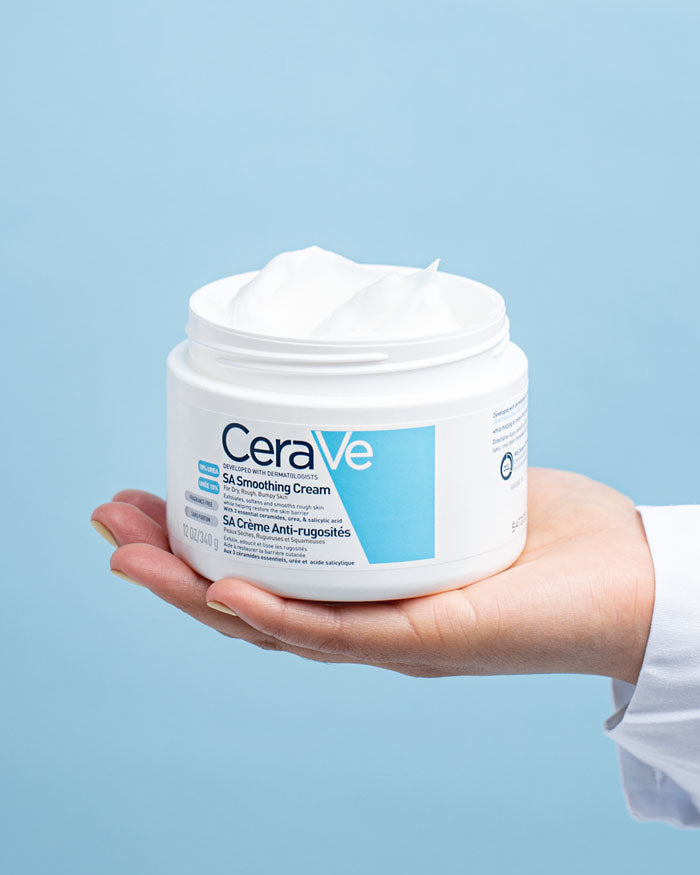 CeraVae SA Smoothing Cream Pot WITH HYALURONIC ACID & CERAMIDES 340 Gram Enchanted Belle Pakistan