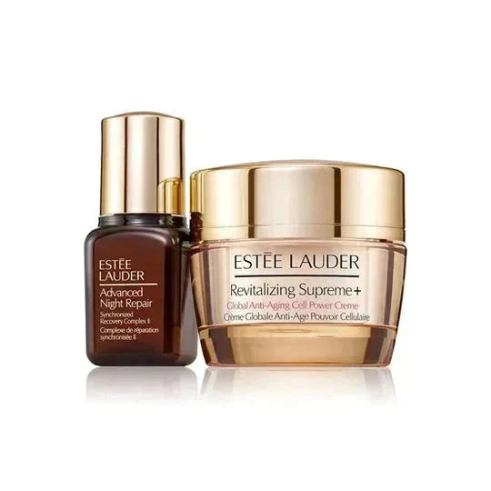 ESTEE LAUDER - Radiance Recharge Mini Repair Serum + Moisturizer Kit (TZ) Enchanted Belle Pakistan