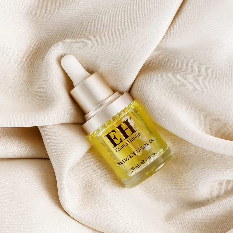 Emma Hardie Brilliance Facial Oil, Lightweight Face Oil with Sweet Almond Oil, Grapeseed Oil, and Sunflower Oil, Anti Aging and Hydrating Serum for All Skin Types Enchanted Belle Pakistan