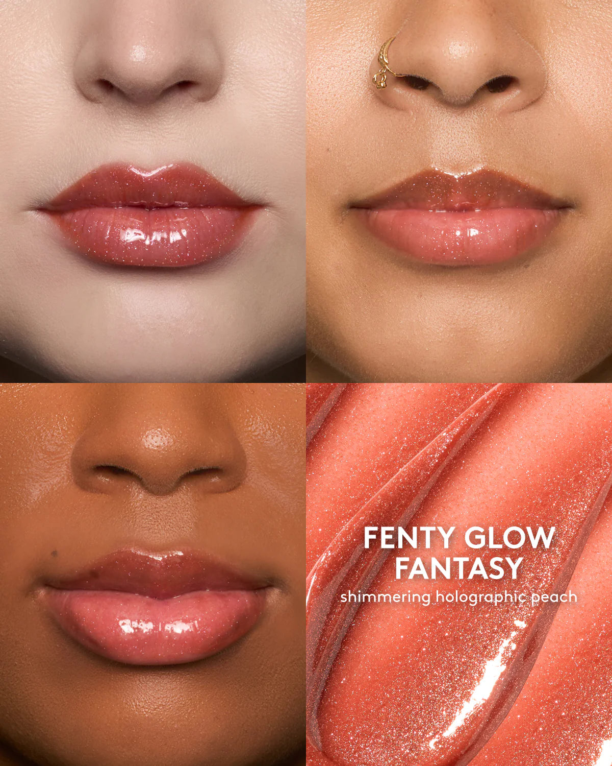 Fenty Beauty Glossy Posse VIII 3-Piece Lip Luminizer Set