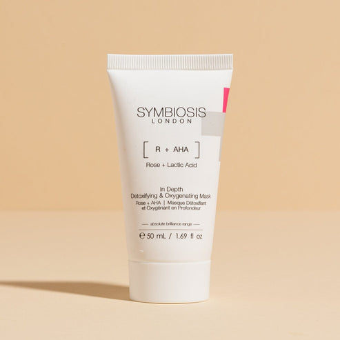 Symbiosis  Rose + AHA - In Depth Detoxifying & Oxygenating Mask