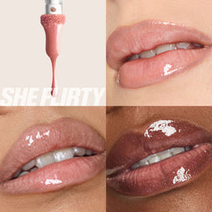 Huda Beauty - Icy Nude FAUX FILLER Lip Gloss