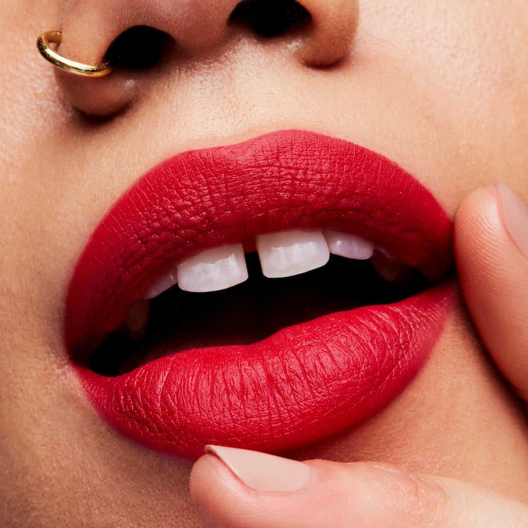 Mac Cosmetics Matte Lipstick RED ROCK Enchanted Belle Pakistan