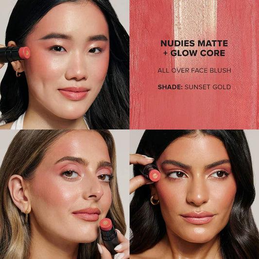 NUDESTIX  Nudies Matte Blush + Glow Core