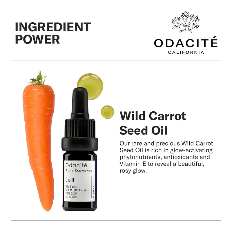 ODACITE Vital Glow  CaR Serum Concentrate Wild Carrot Enchanted Belle Pakistan