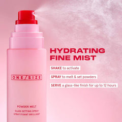 ONE SIZE by Patrick Starrr  Powder Melt Glass Setting Spray 100ml