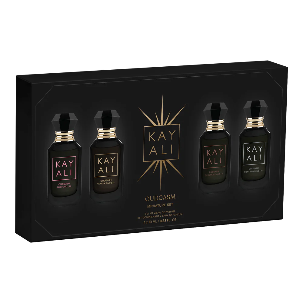 Kayali Oudgasm Miniature Set Intense Set Of 4 Perfume Set