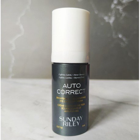 Sunday Riley Auto Correct Brightening and Depuffing Eye Cream ML8