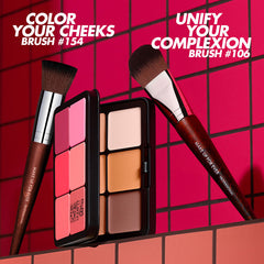MAKE UP FOR EVER - HD Skin Face Essential Cream Foundation & Blush Palette