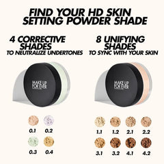 Makeup For Ever  - HD SKIN SETTING POWDER Undetectable loose setting powder - 3K01