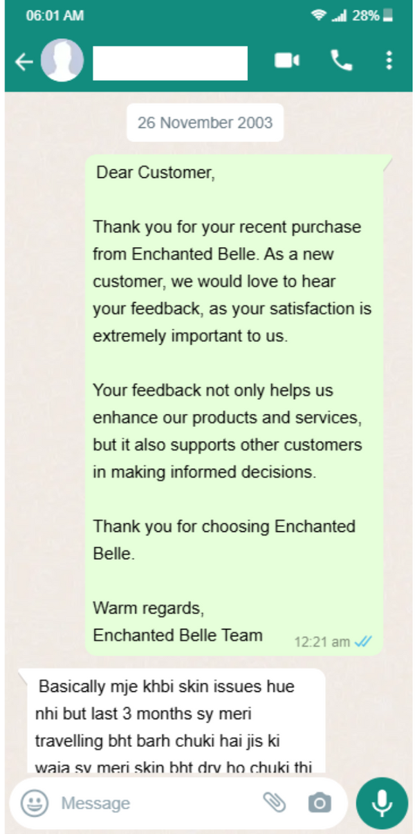 Customer Review