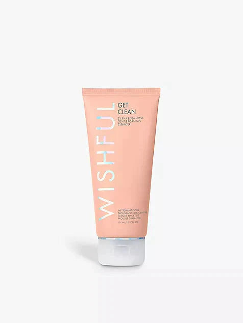 WISHFUL Get Clean 2% PHA & Sea Moss Gentle Foaming Cleanser Enchanted Belle Pakistan