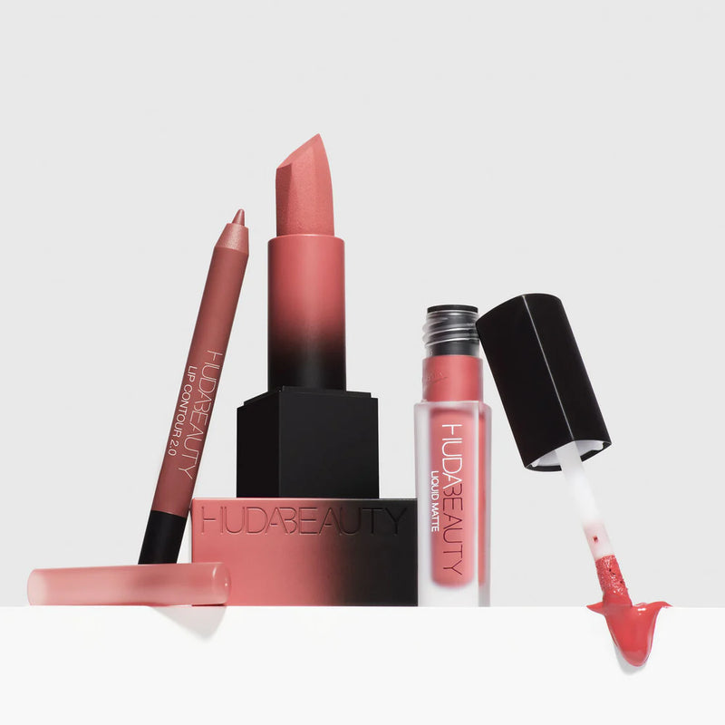 HUDA BEAUTY ULTIMATE LIP TRIO SET