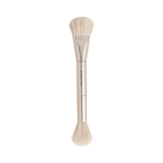 PATRICK TA  Dual Ended precision face Blush Brush