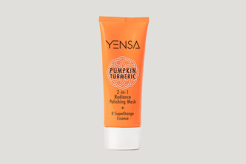 YENSHA PUMPKIN TURMERIC 2-IN-1 RADIANCE POLISHING MASK Enchanted Belle Pakistan