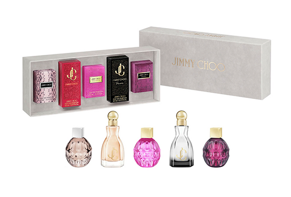 JIMMY CHOO  COLLECTOR MINIATURE SET FOR HER