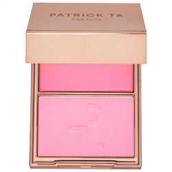 PATRICK TA  Major Headlines Double-Take Crème & Powder Blush Duo