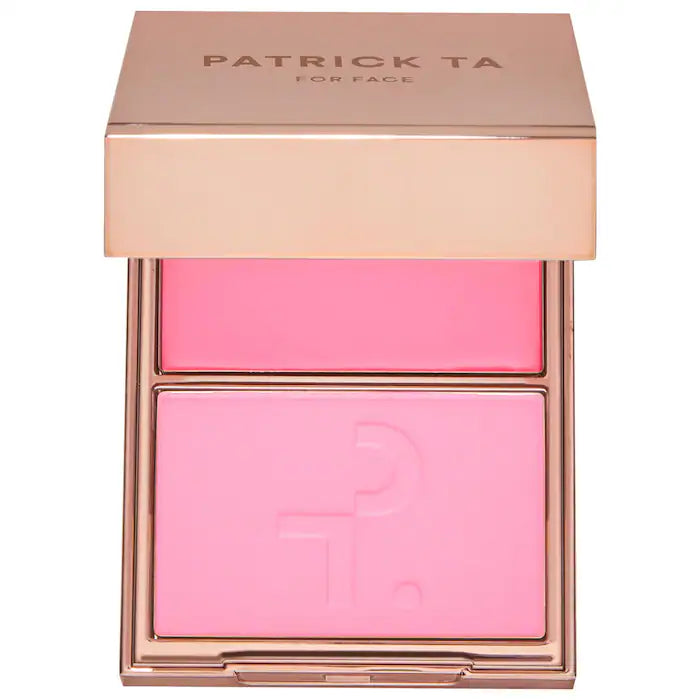 PATRICK TA  Major Headlines Double-Take Crème & Powder Blush Duo