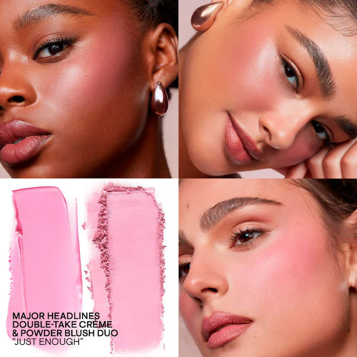 PATRICK TA  Major Headlines Double-Take Crème & Powder Blush Duo