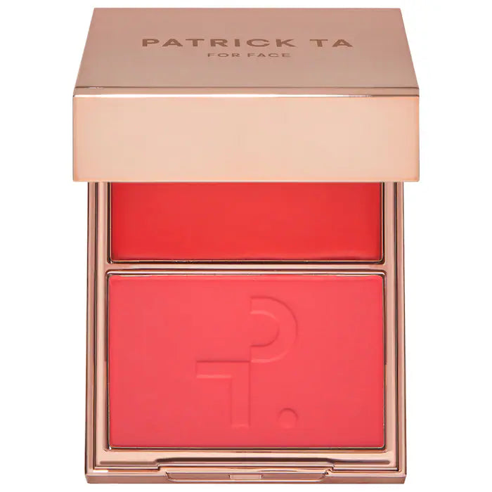 PATRICK TA  Major Headlines Double-Take Crème & Powder Blush Duo