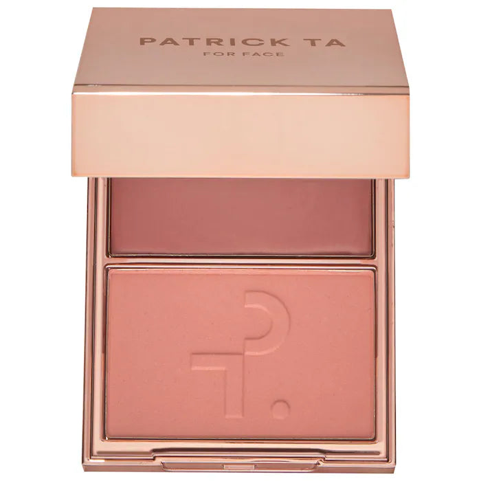 PATRICK TA  Major Headlines Double-Take Crème & Powder Blush Duo